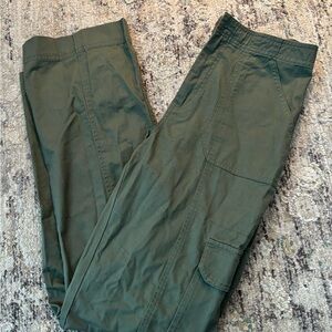 Abercrombie & Fitch Olive Cargo Pants (size 2L)